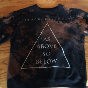 Black craft crew neck